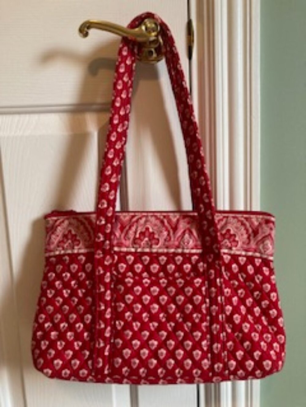 Vera Bradley Original Vera Red Tote